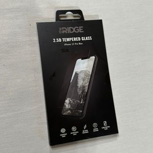 The Ridge Tempered Glass Screen Protector for iPhone 12 Pro Max